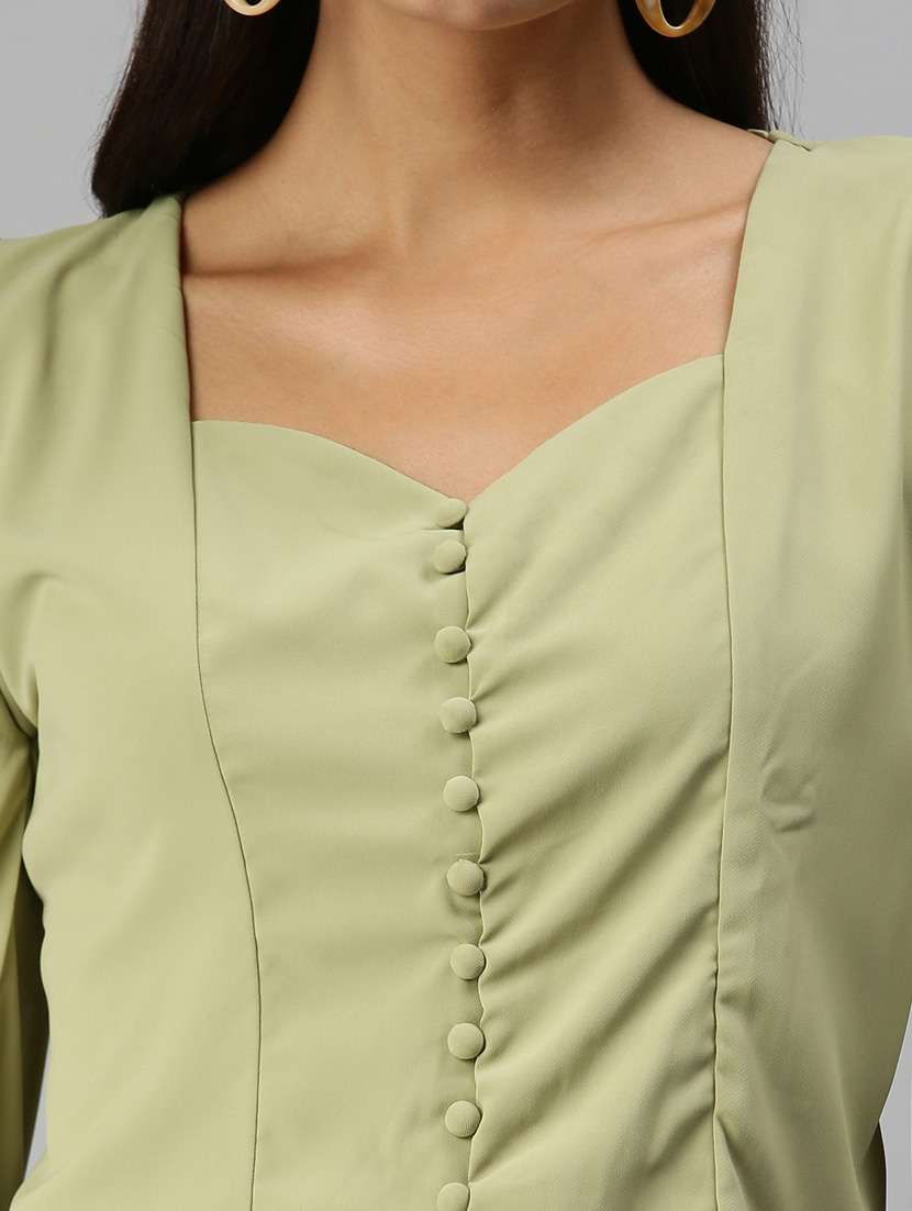 women's straight sweetheart neck top - 18367733 -  Standard Image - 4