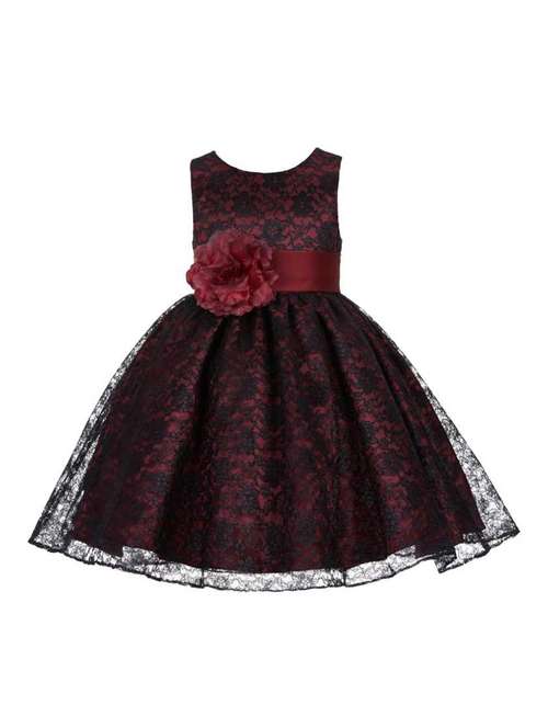 girls round neck sleeveless frock - 18368447 -  Standard Image - 0