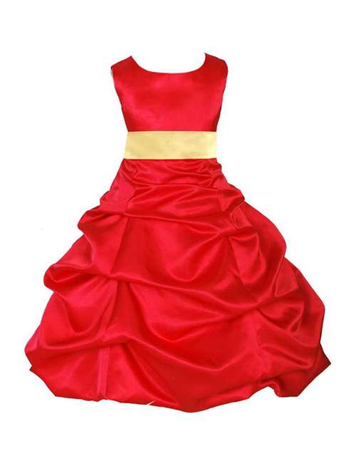 girls round neck sleeveless frock - 18368626 - Standard Image - 0