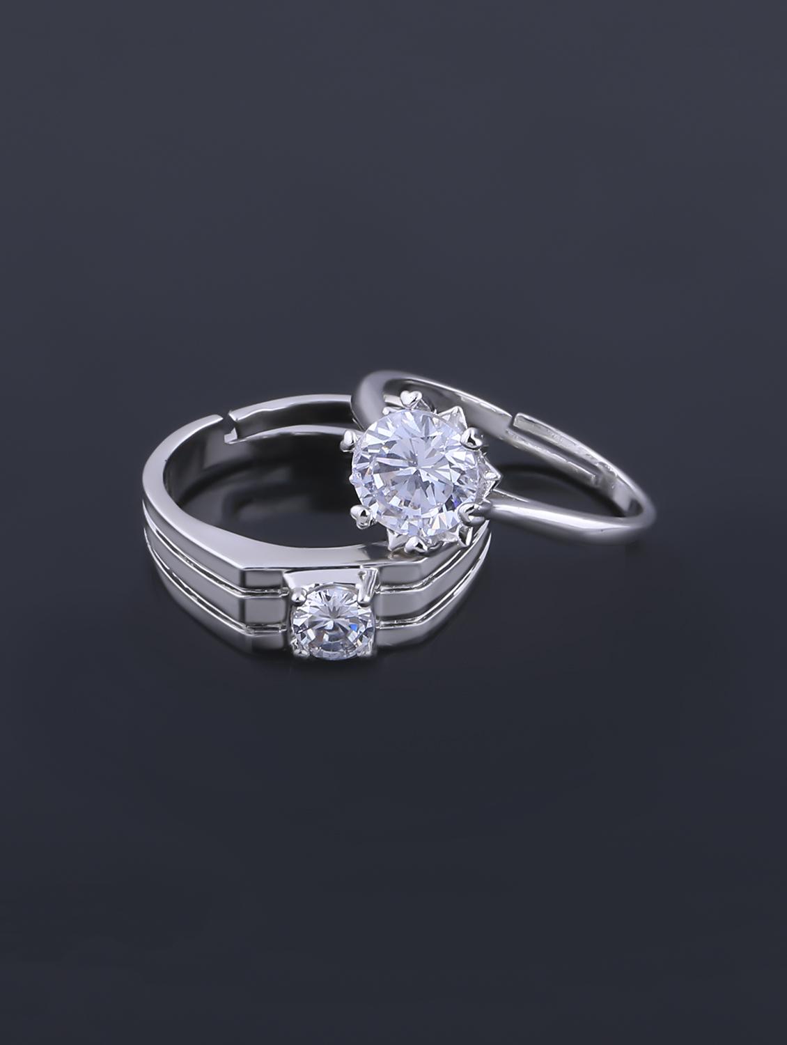 silver plated finger ring - 18369710 - Standard Image - 1