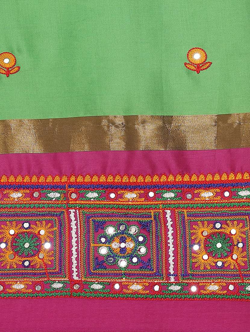 women's embroidered saree with blouse - 18370304 -  Standard Image - 4