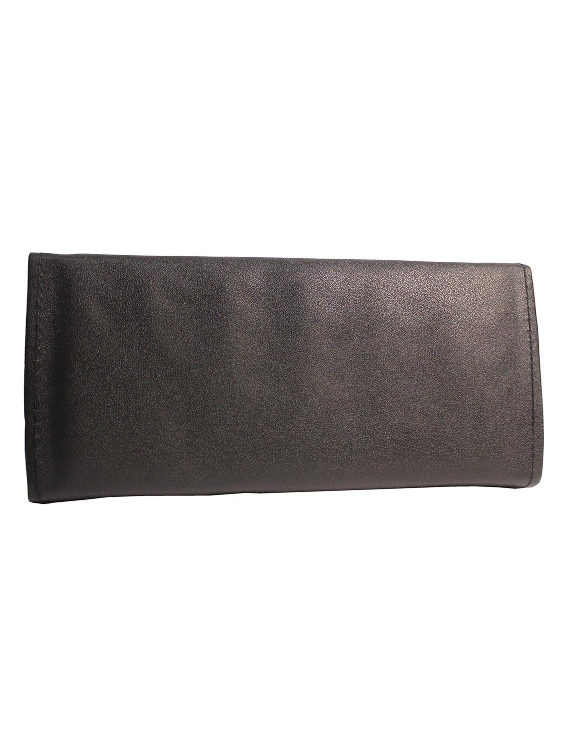 black solid regular wallet - 18370761 - Standard Image - 1
