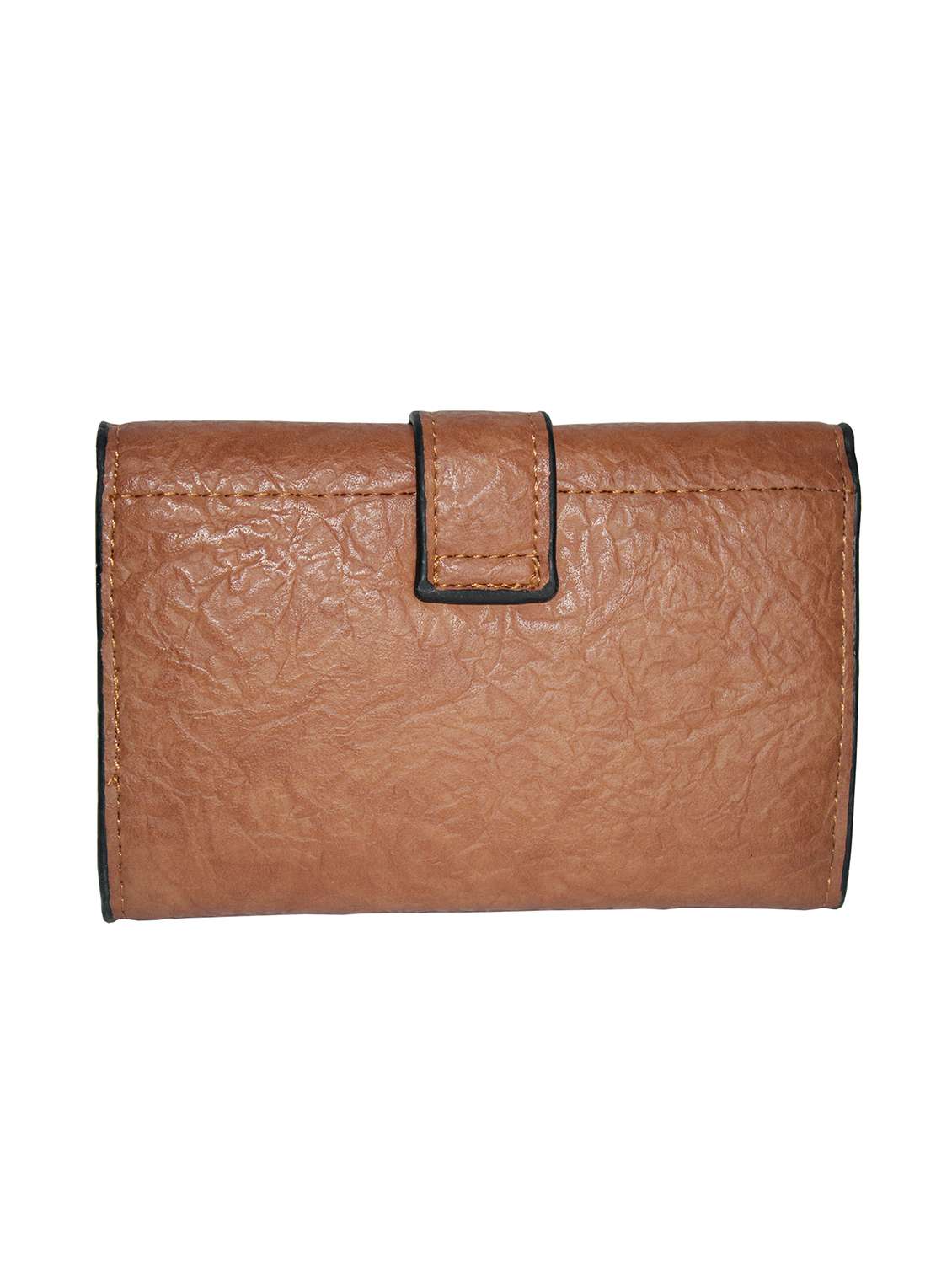 brown solid wallet - 18370780 -  Standard Image - 1
