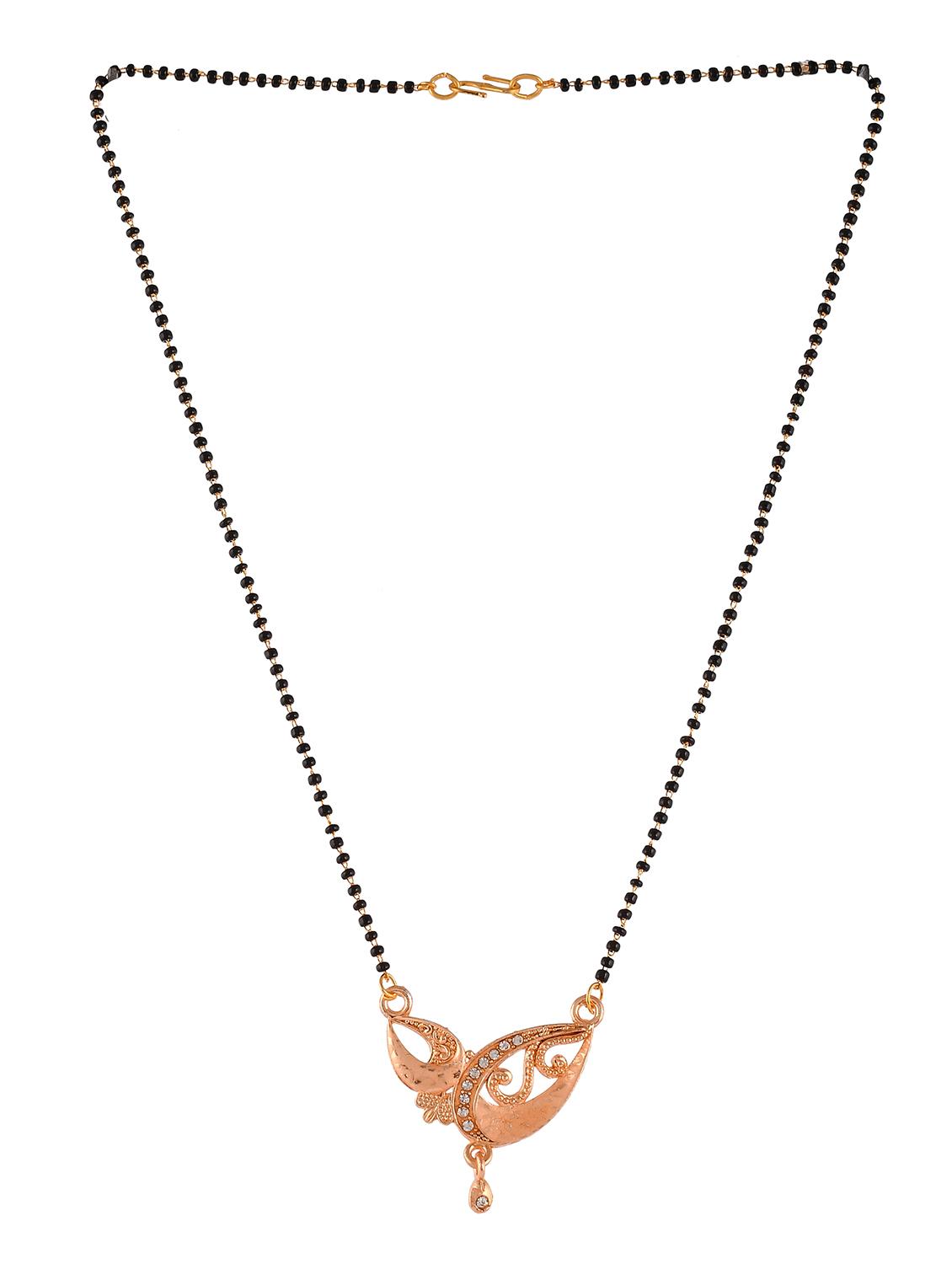 gold beads mangalsutra - 18370909 - Standard Image - 1