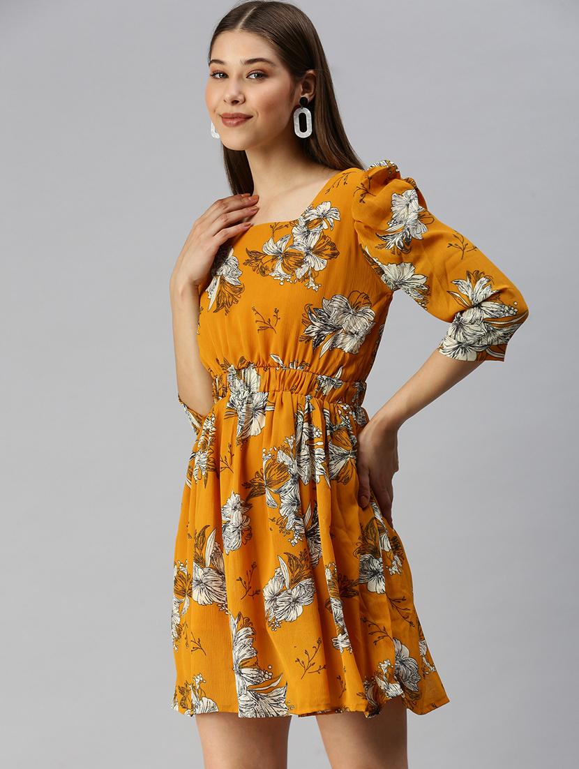 women's floral dress - 18372205 - Standard Image - 1