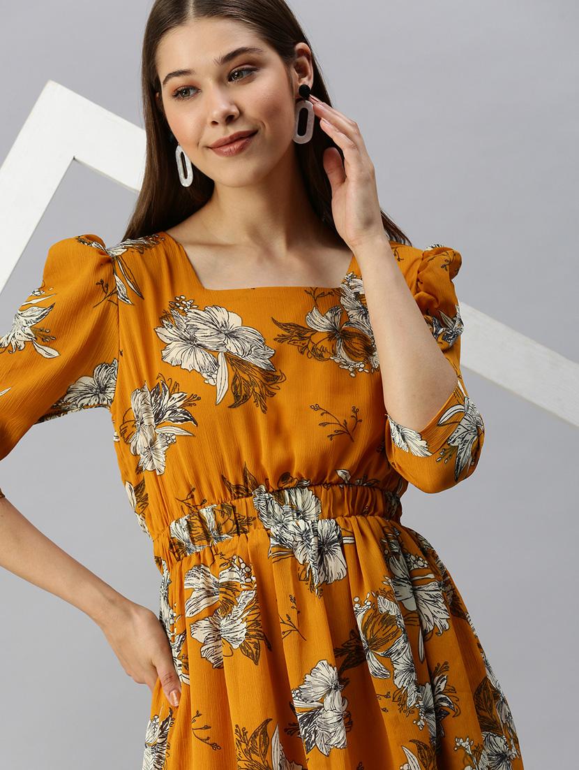 women's floral dress - 18372205 - Standard Image - 4
