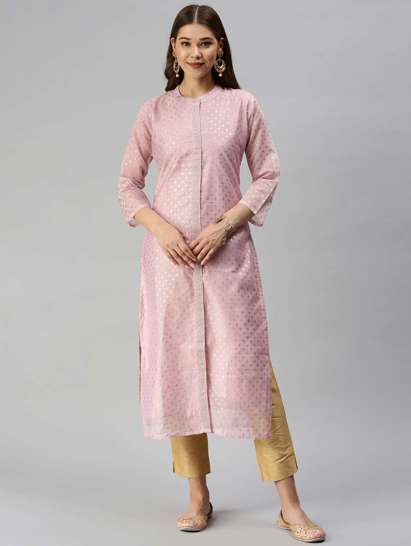 women's front slit kurta