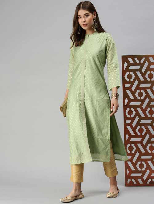 women's straight kurta - 18372807 -  Standard Image - 0