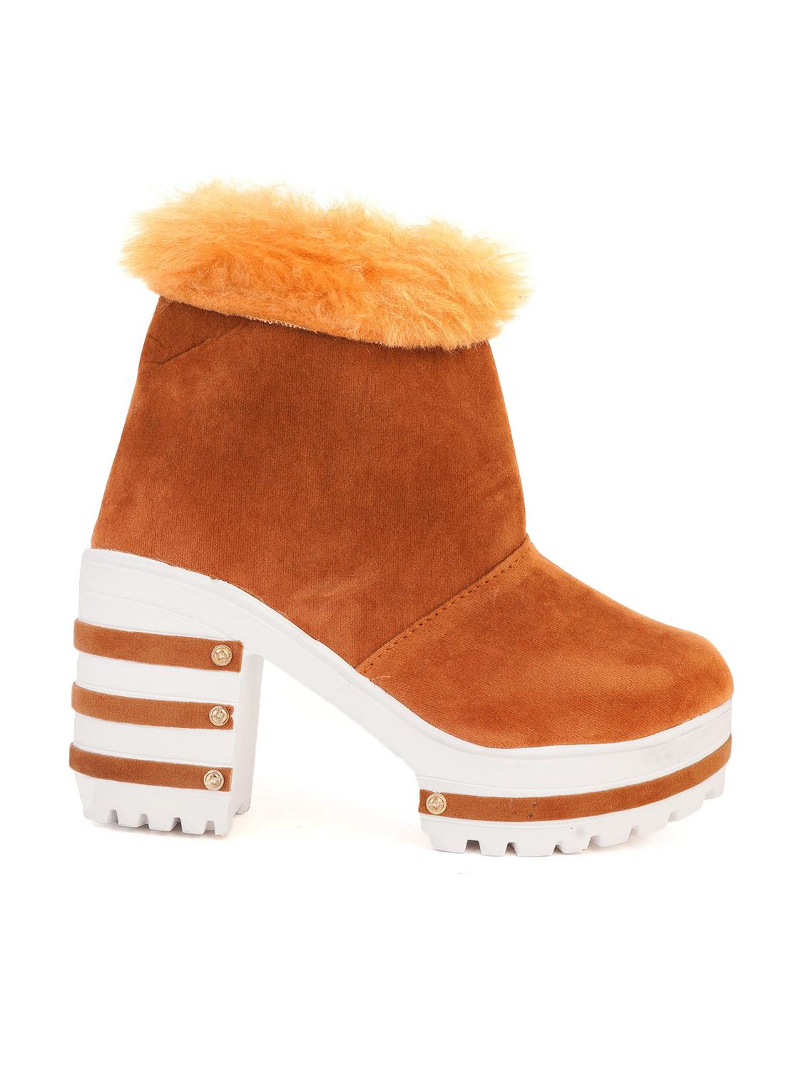 tan ankle lace up boot - 18374877 - Standard Image - 1