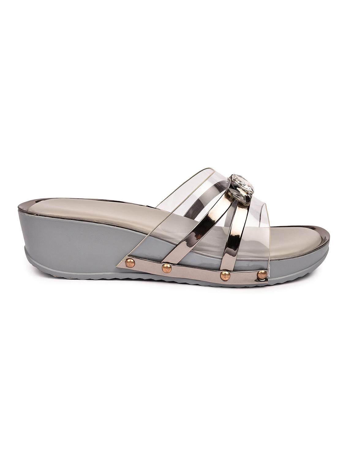 luv byt's trendy collections of wedges sandal for women & girls. - 18374981 - Standard Image - 1