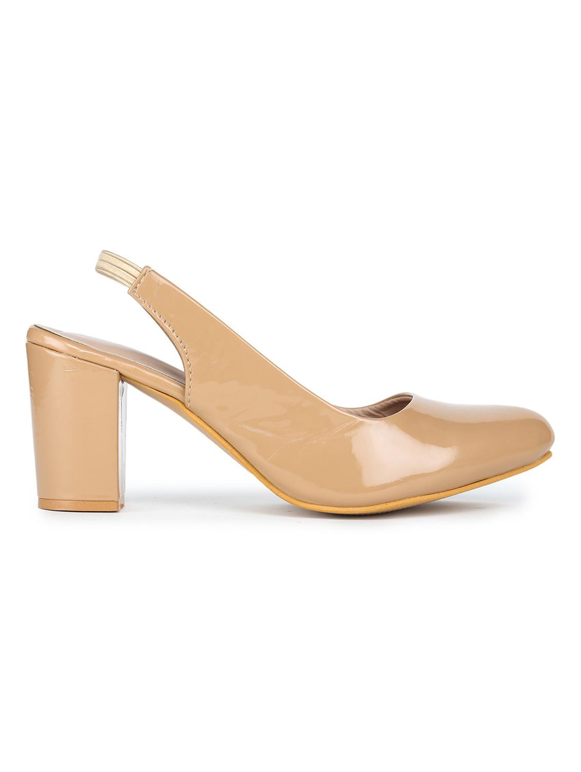 beige back strap sandal - 18375034 - Standard Image - 1