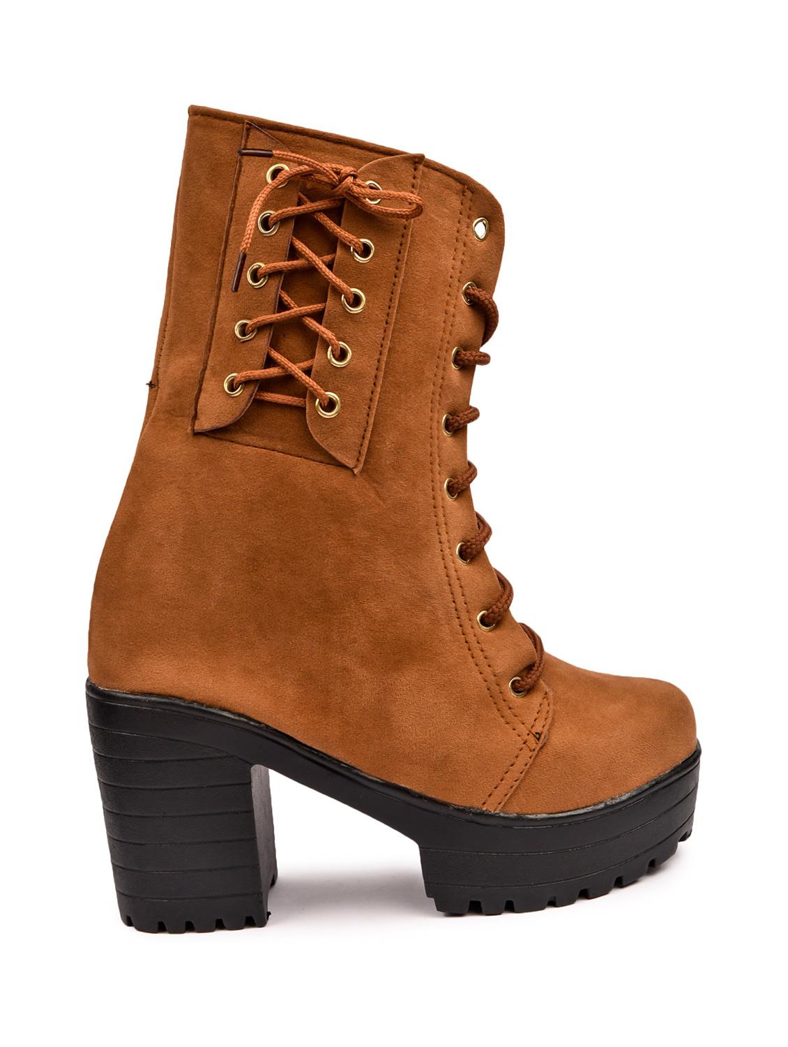 tan calf lace up  boot - 18375079 -  Standard Image - 1