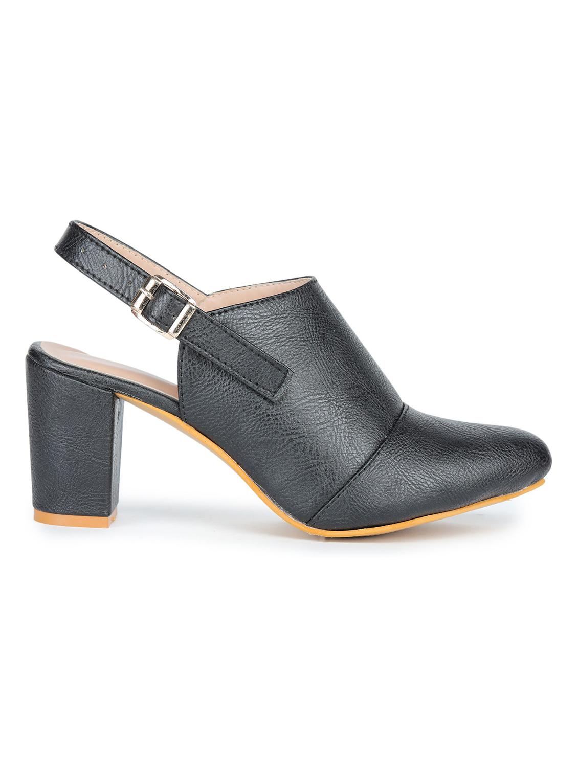 black back strap  sandal - 18375212 -  Standard Image - 1