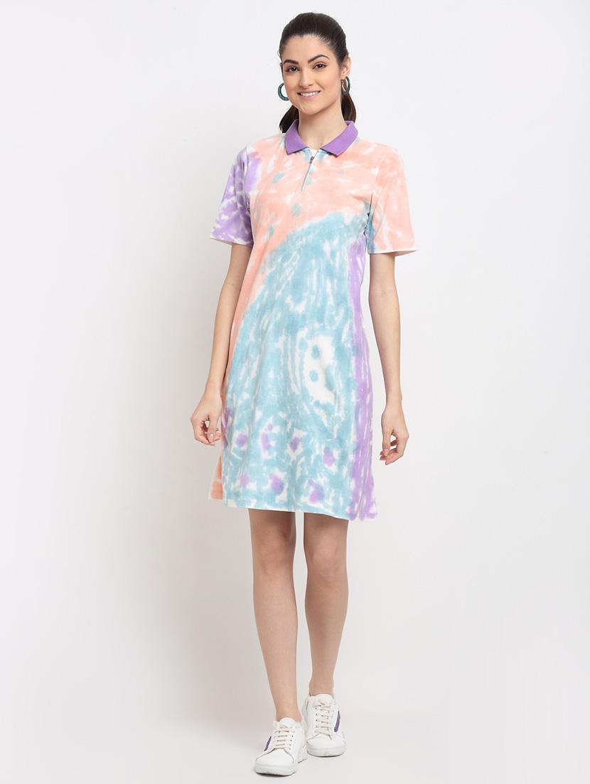 women's t-shirt  dress - 18375435 -  Zoom Image - 0