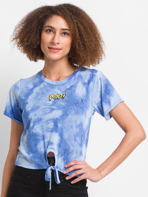 women's all over print crew neck t-shirt - 18375949 - Standard Image - 0