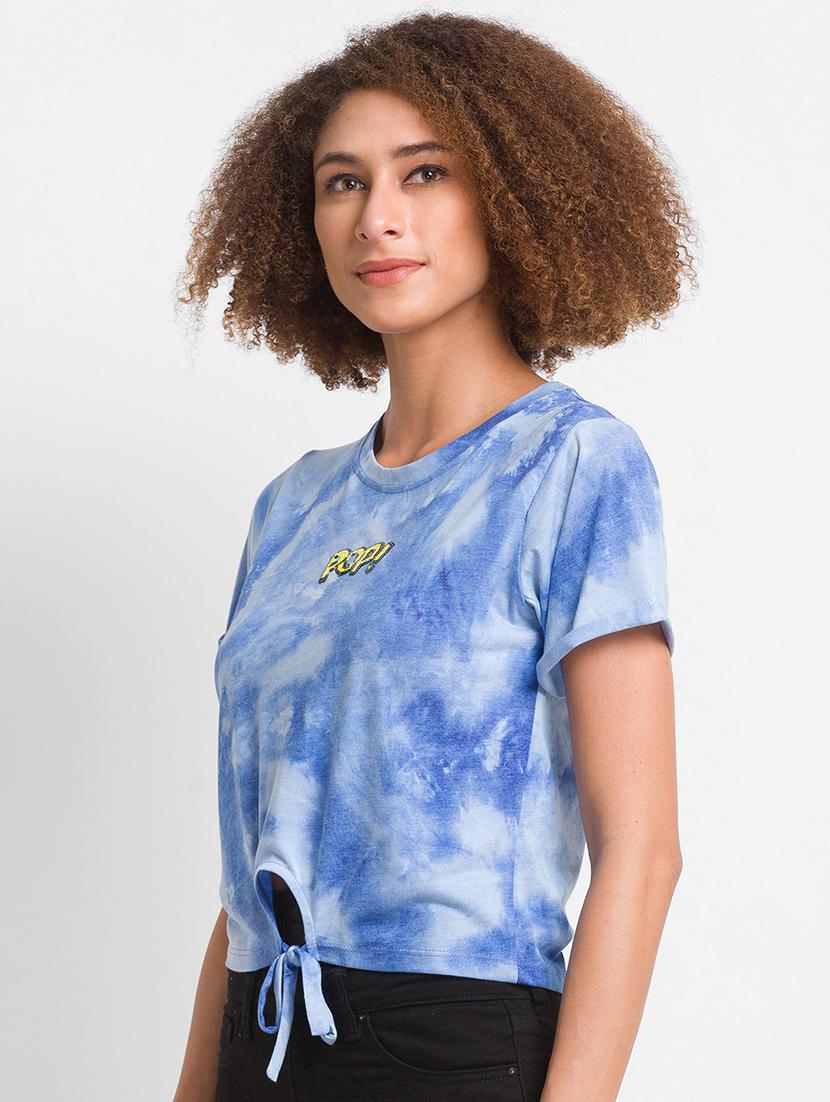 women's all over print crew neck t-shirt - 18375949 - Standard Image - 1