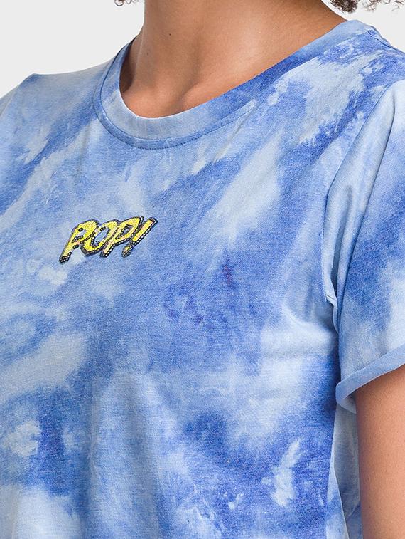 women's all over print crew neck t-shirt - 18375949 - Standard Image - 4