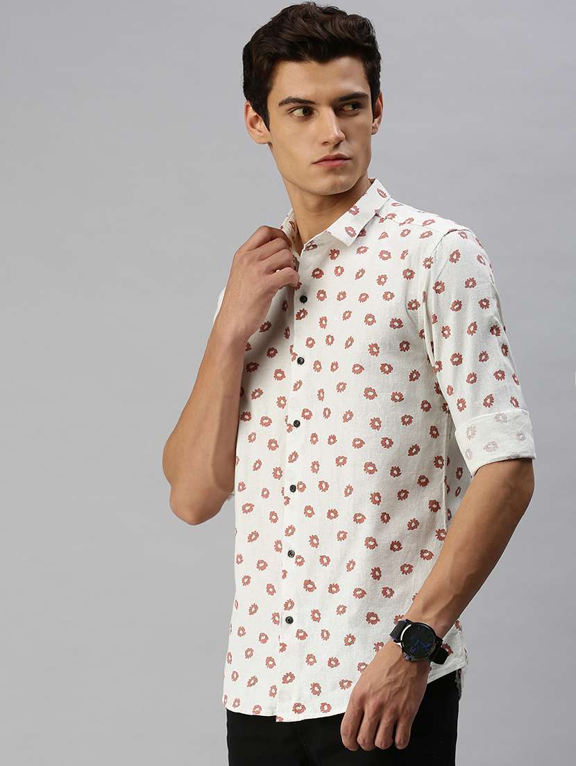 mens florals casual shirt - 18376024 -  Standard Image - 1