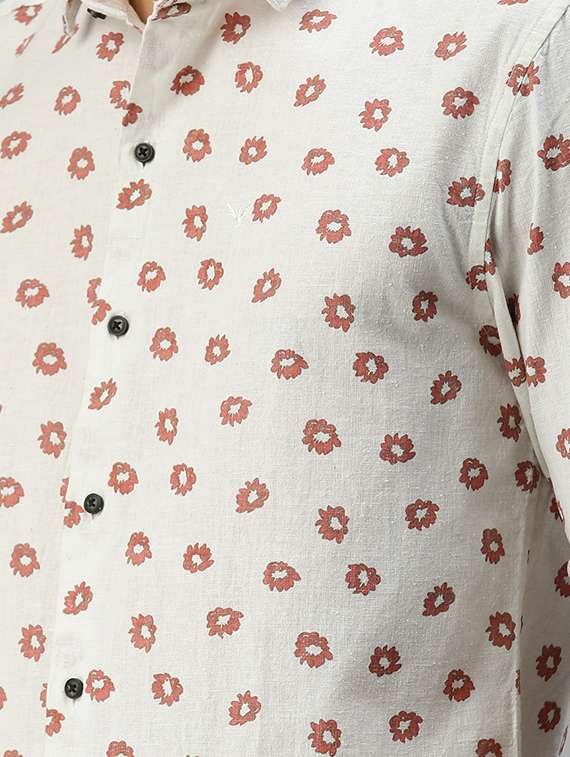 mens florals casual shirt - 18376024 -  Standard Image - 4