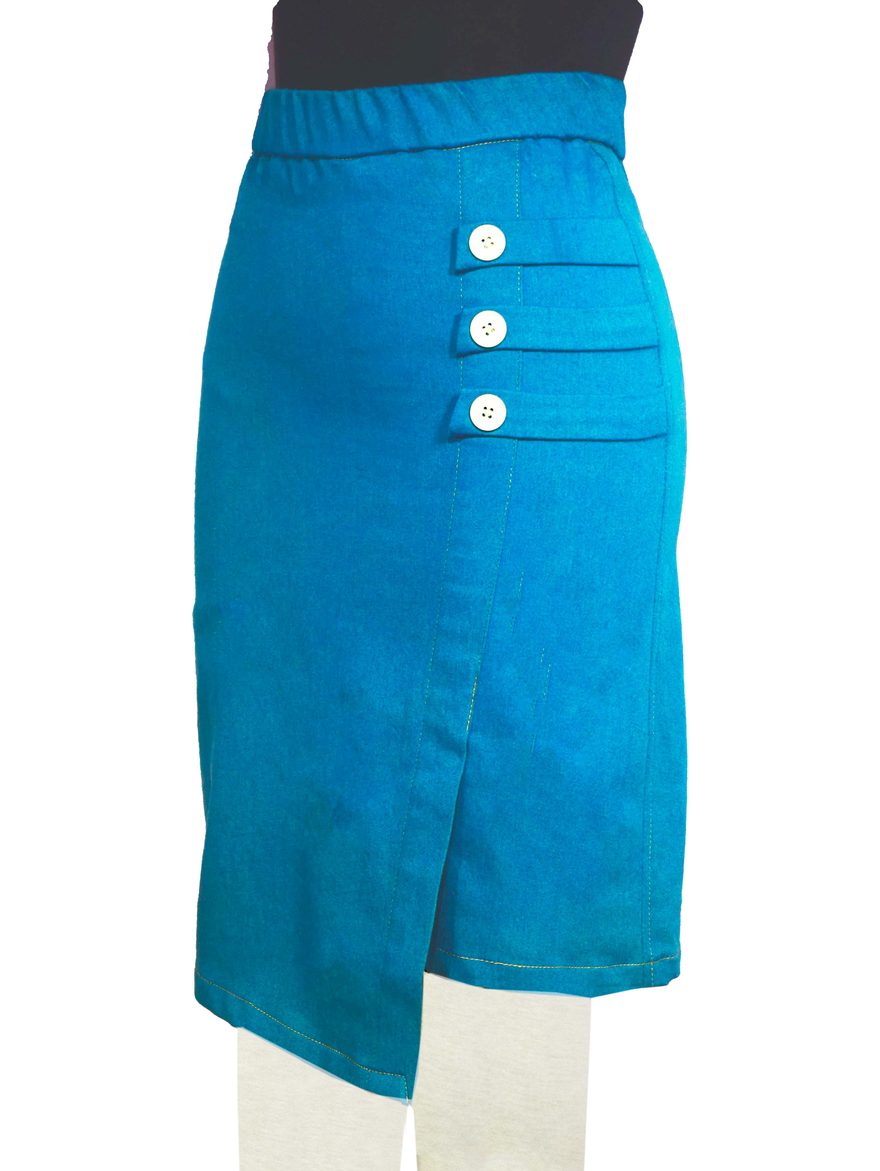 denim skirt for woman & girls - 18376030 - Standard Image - 1