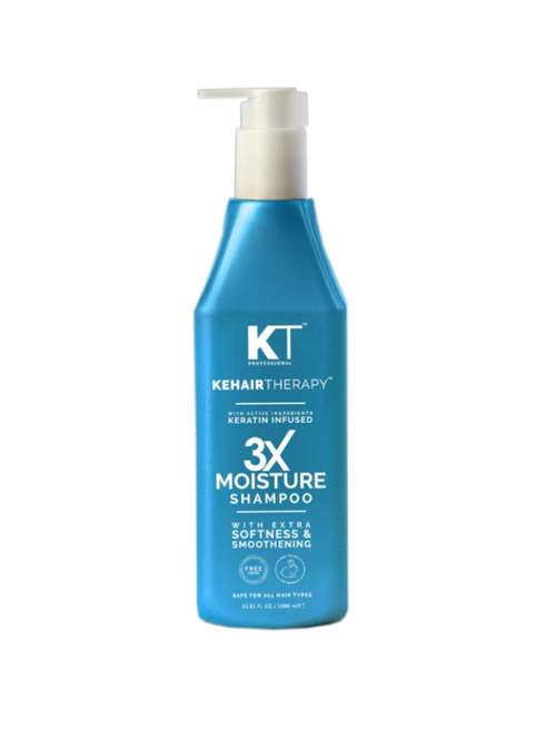 kehairtherapy kt professional 3x moisture keratin shampoo|sulphate free|paraben free - 1000 ml (1000 ml) - 18376217 - Standard Image - 0