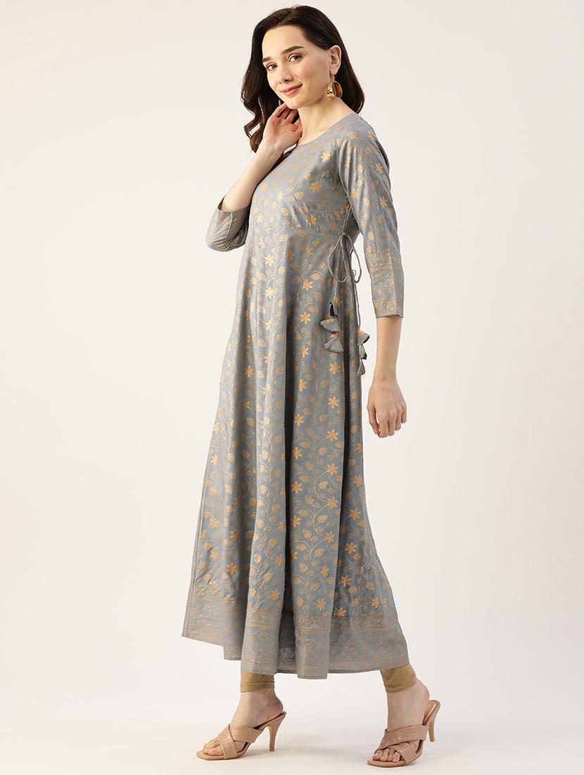 women's flared kurta - 18376964 - Standard Image - 1