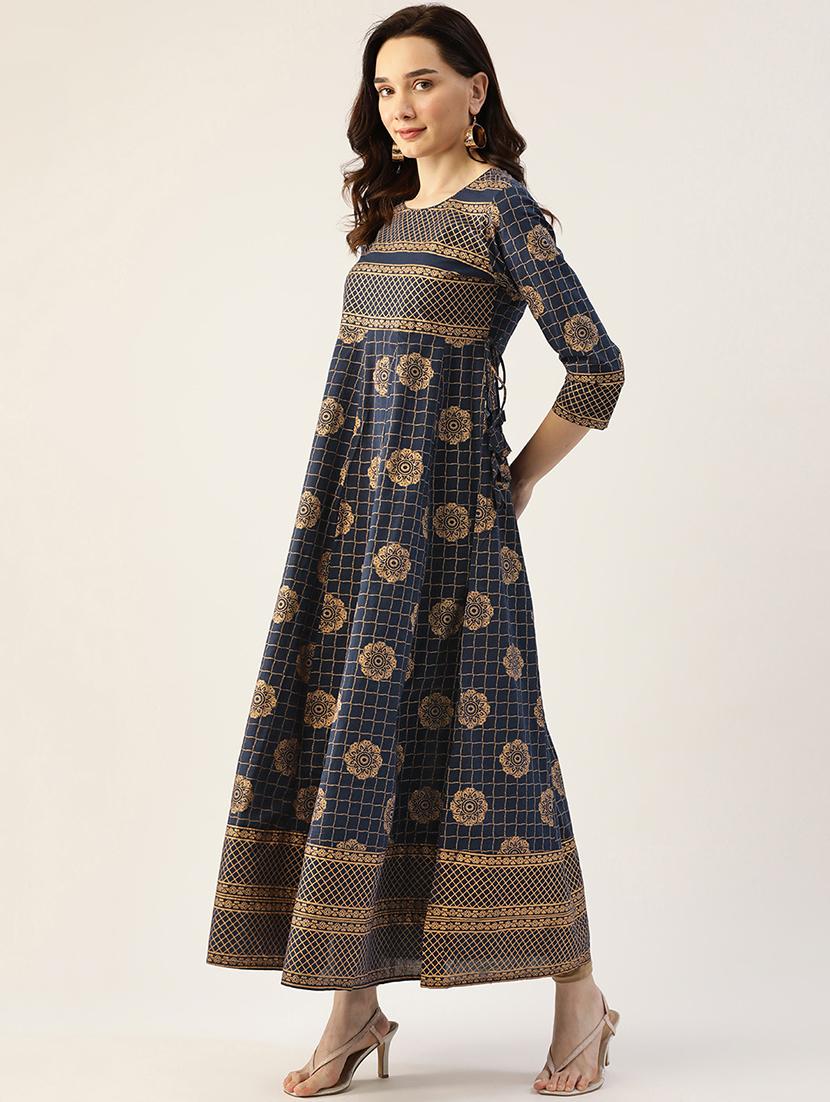 women's flared kurta - 18376968 - Standard Image - 1