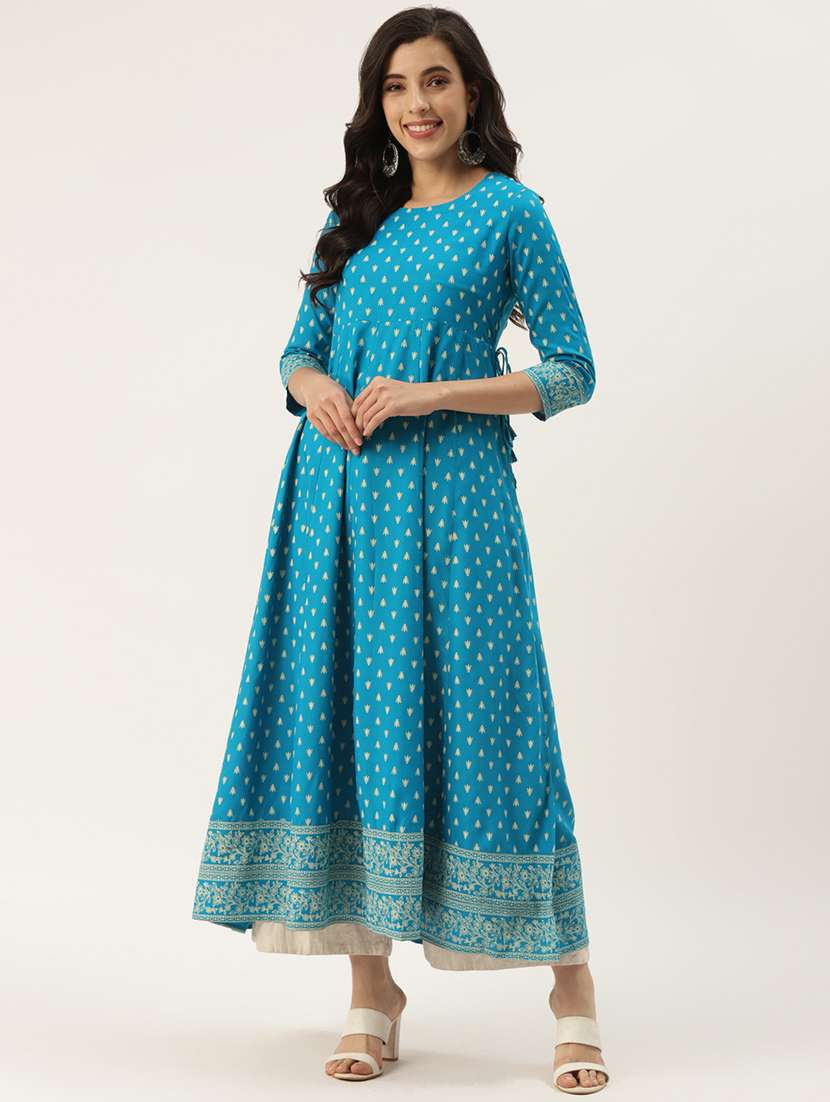 women's flared kurta