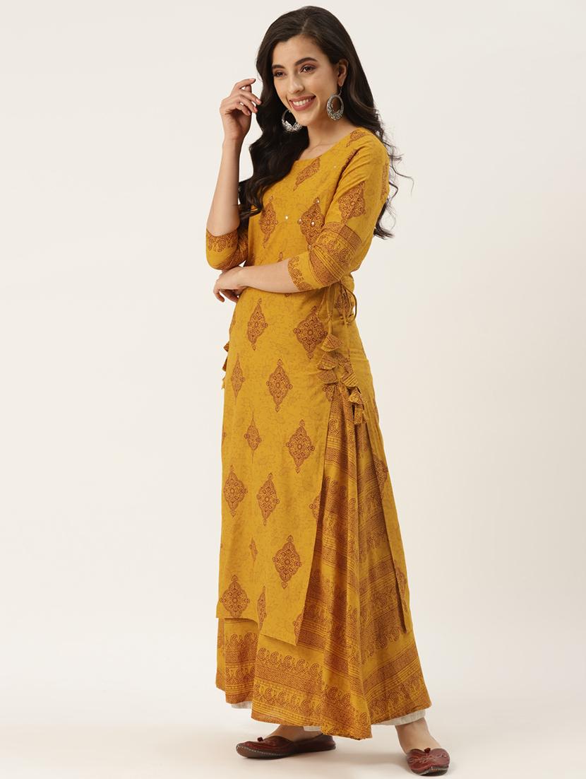 women's a-line kurta - 18376989 - Standard Image - 1
