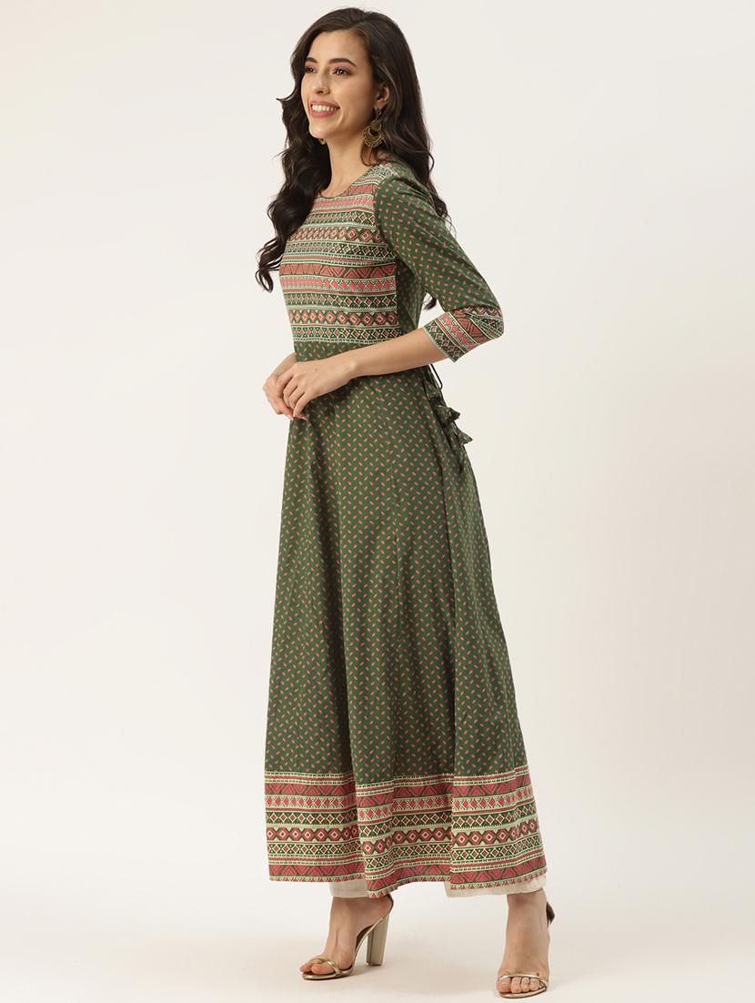 women's flared kurta - 18376995 - Standard Image - 1
