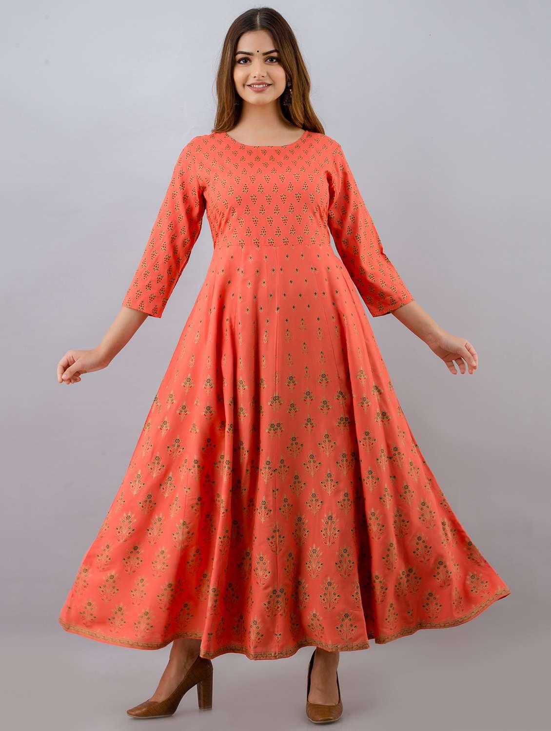 women's anarkali kurta