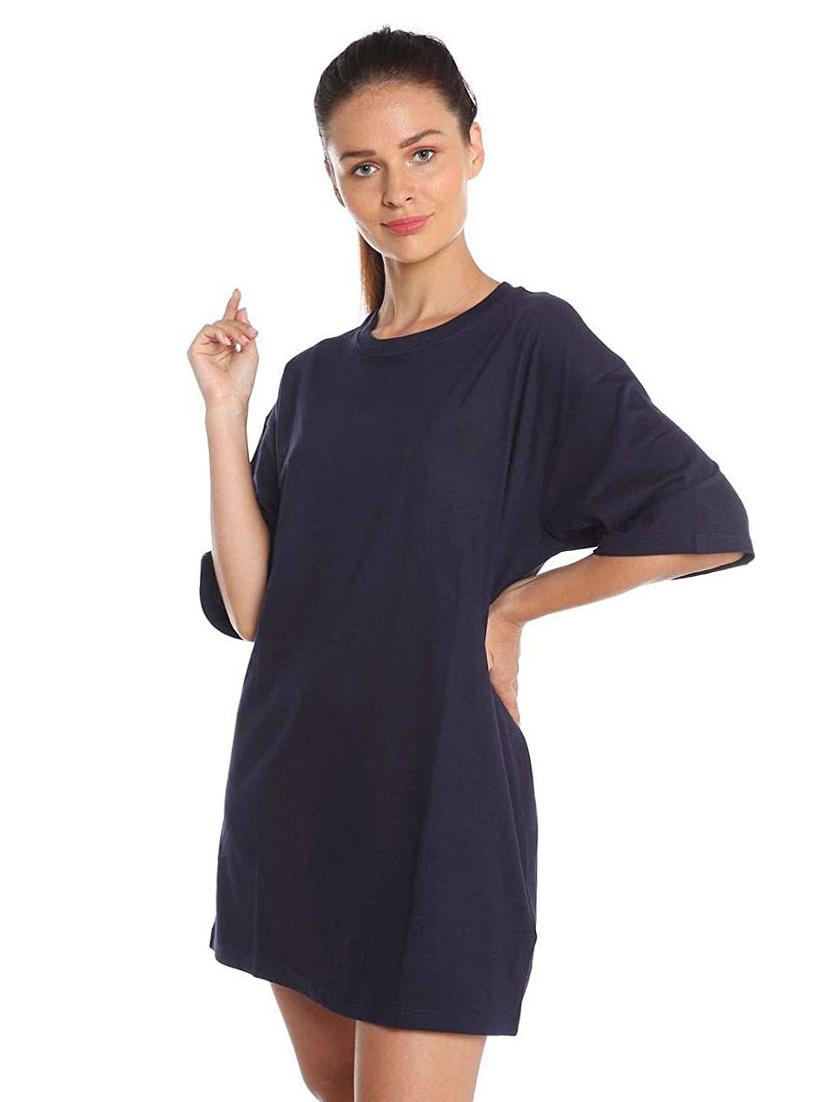 women's plain round neck t-shirt - 18378473 -  Standard Image - 1