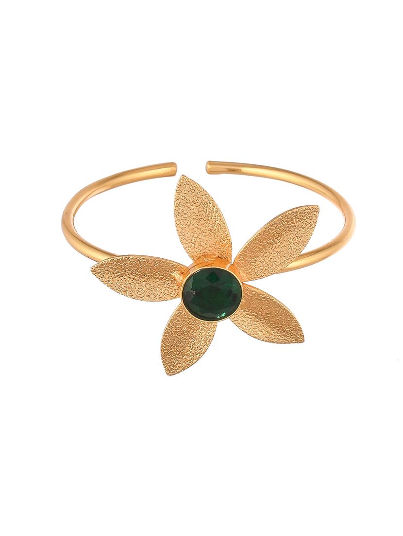 cydus green agate floral bracelet - 18378546 -  Standard Image - 1