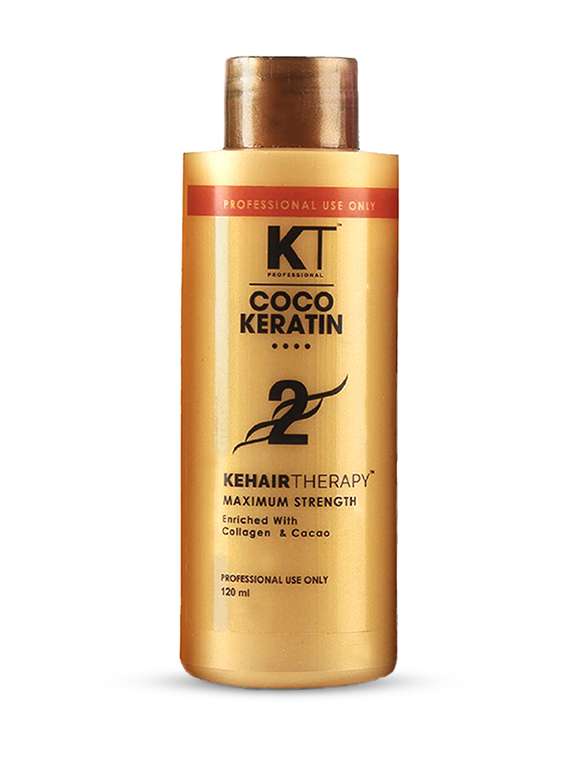 kehairtherapy kt professional home coco keratin starter kit (120 ml)
