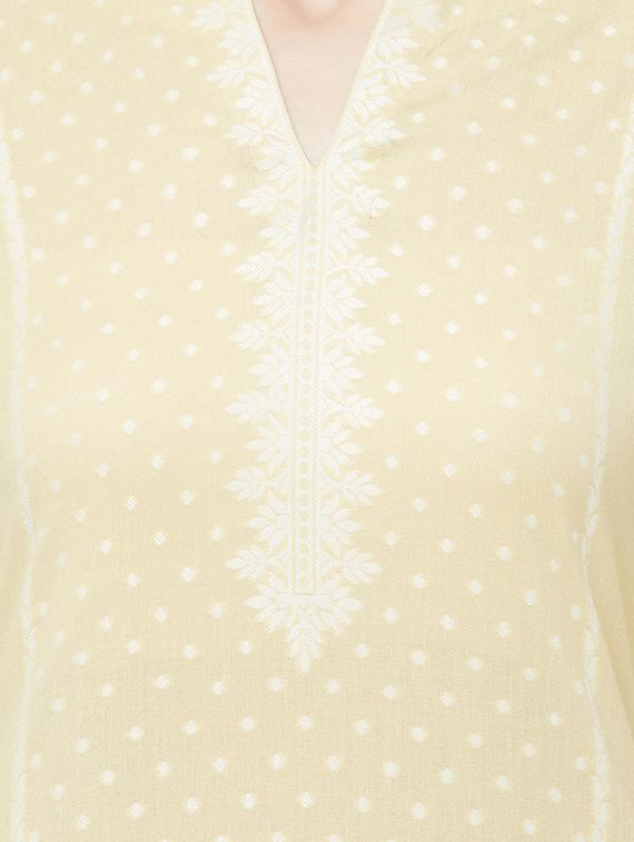 yellow unstitched suit set - 18379669 - Standard Image - 4