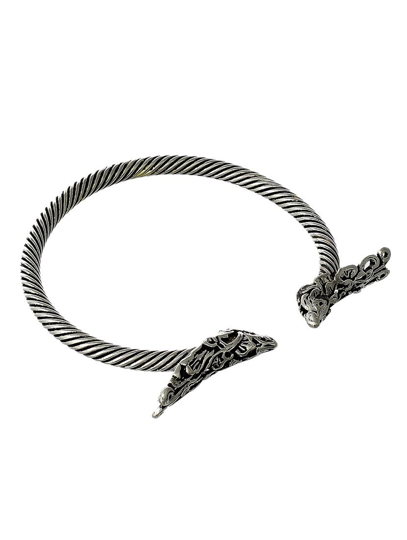 oxidised silver elephant bracelet - 18379738 - Standard Image - 4