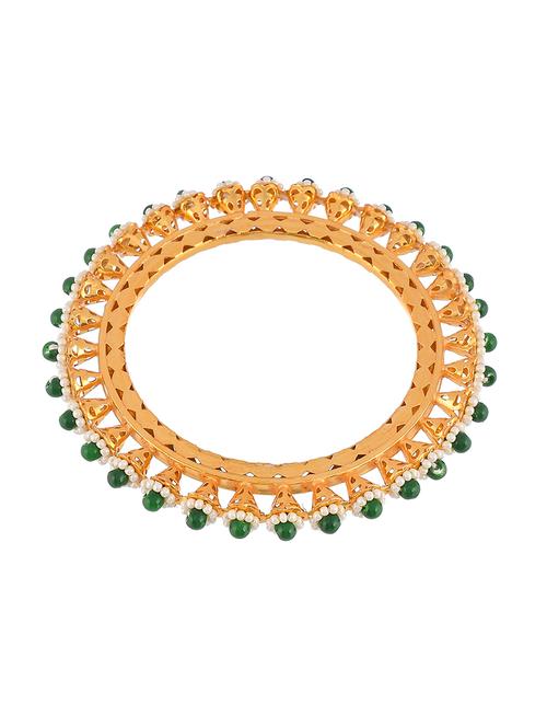 green brass bangle - 18380623 -  Standard Image - 0