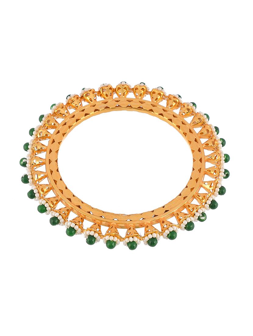 green brass bangle - 18380623 -  Zoom Image - 0