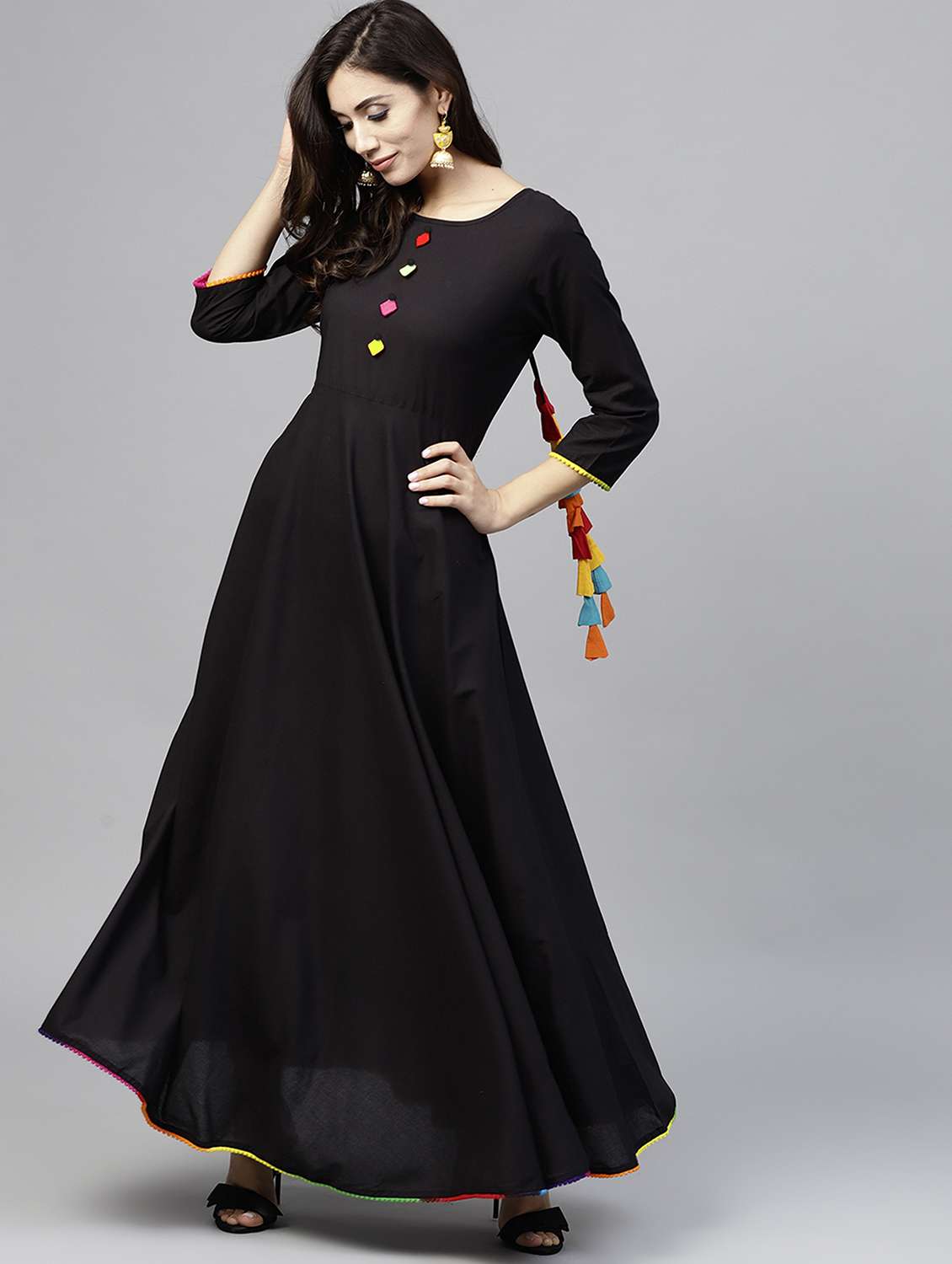 women's flared kurta
