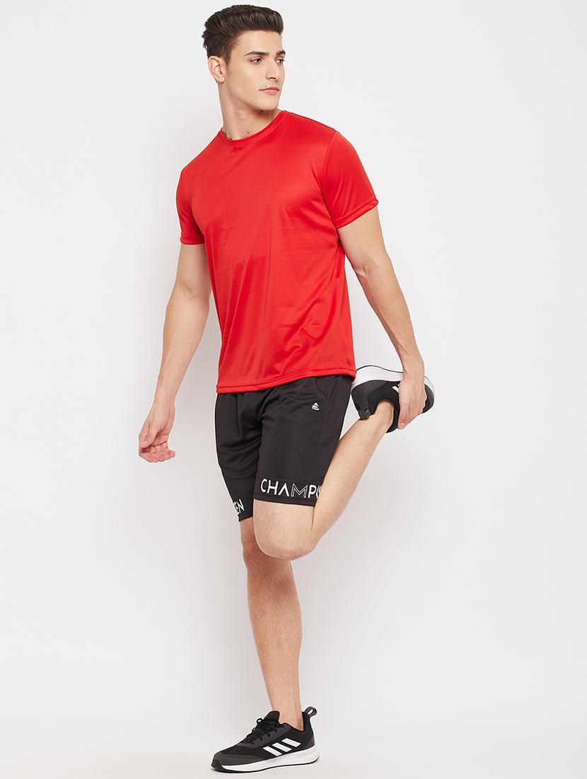 black printed short - 18381392 - Standard Image - 4