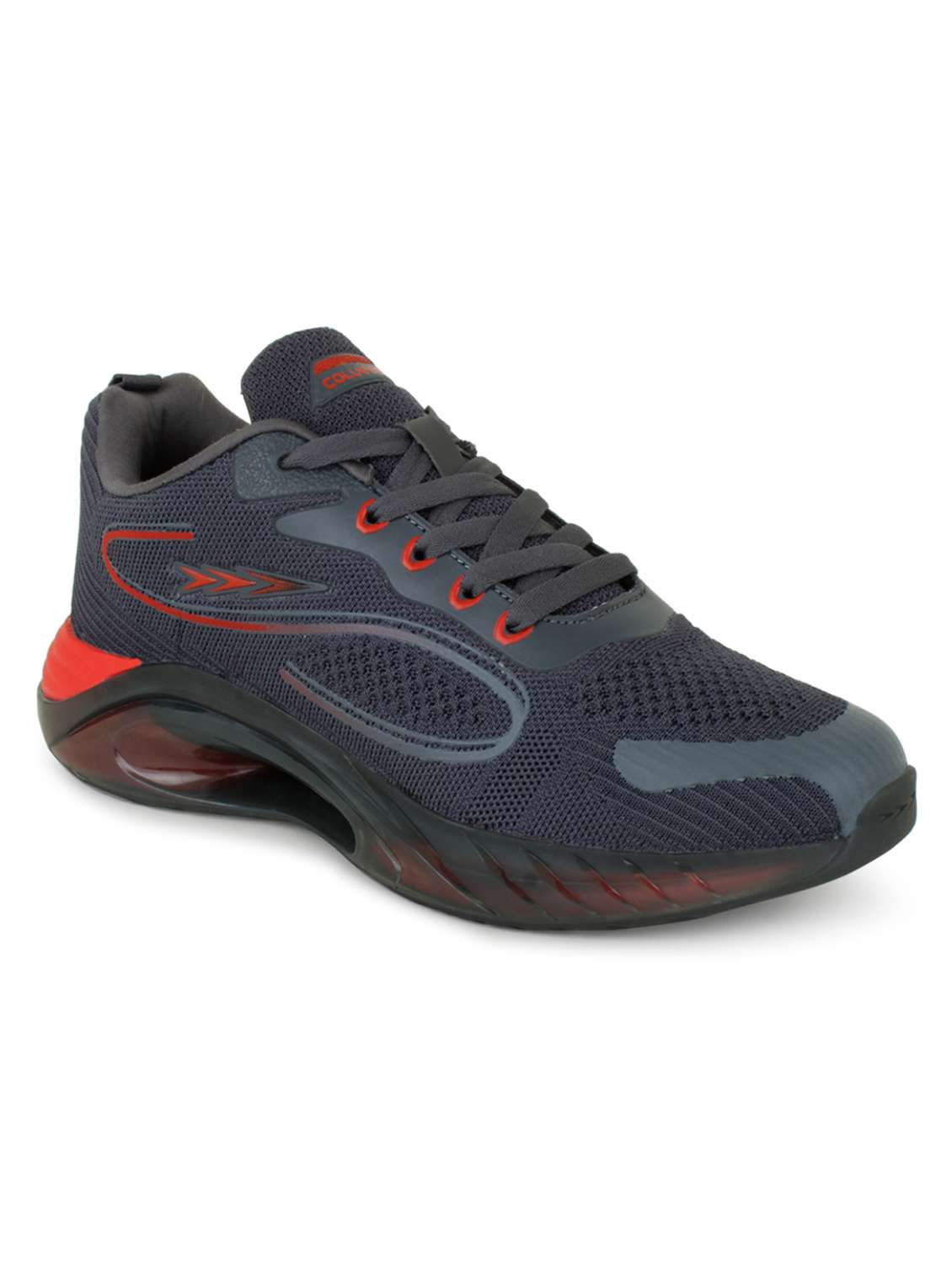 grey mesh sport shoes