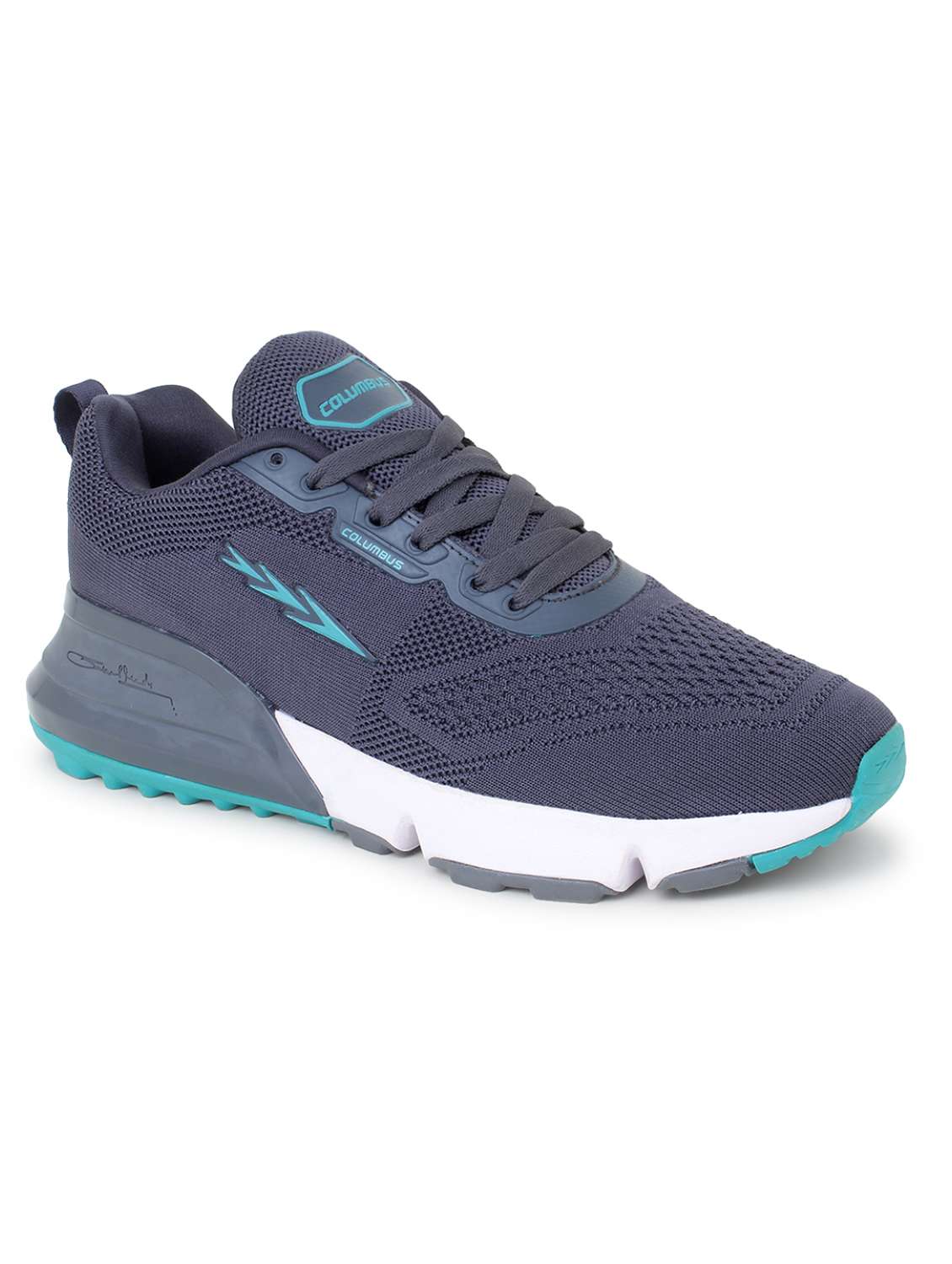 grey mesh sport shoes