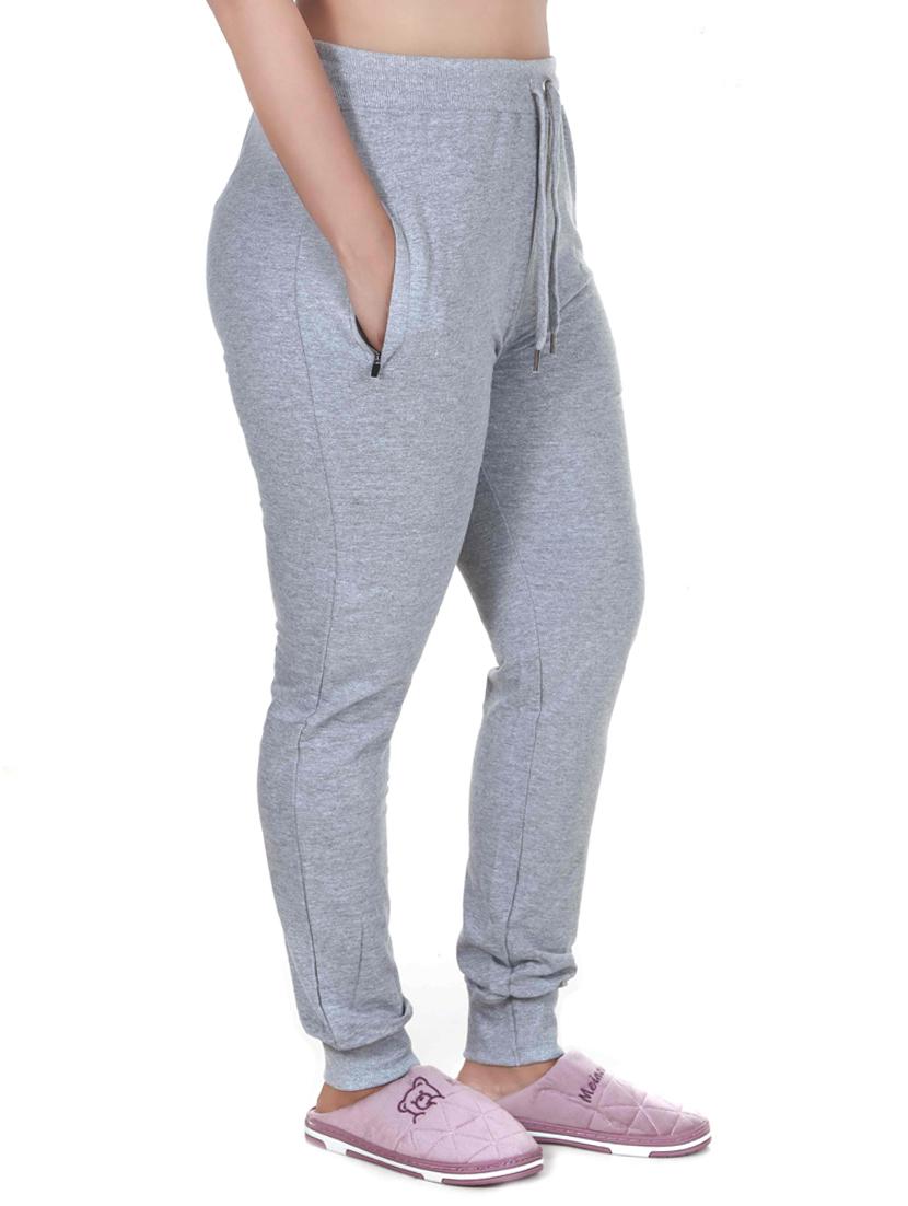 mid rise solid track pant - 18382017 -  Standard Image - 1