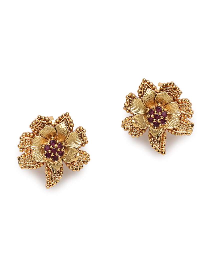 purple brass chain necklace - 18382441 -  Standard Image - 4