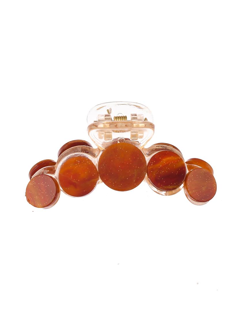 red & brown set of 3 claw clips - 18382983 - Standard Image - 4