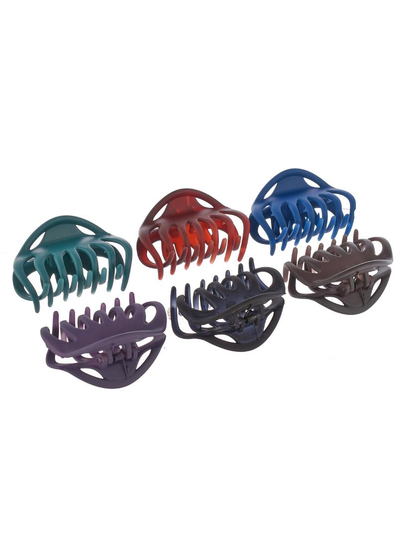 set of 6 multi colored claw clips - 18382996 - Standard Image - 1