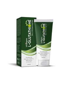 Buy online La Organo L- Glutathione Gel For Skin Whitening, Brightening & Anti Ageing, Enrich With Vitamin C ( Pack Of 1) 100g from skin care for Women by La Organo for
