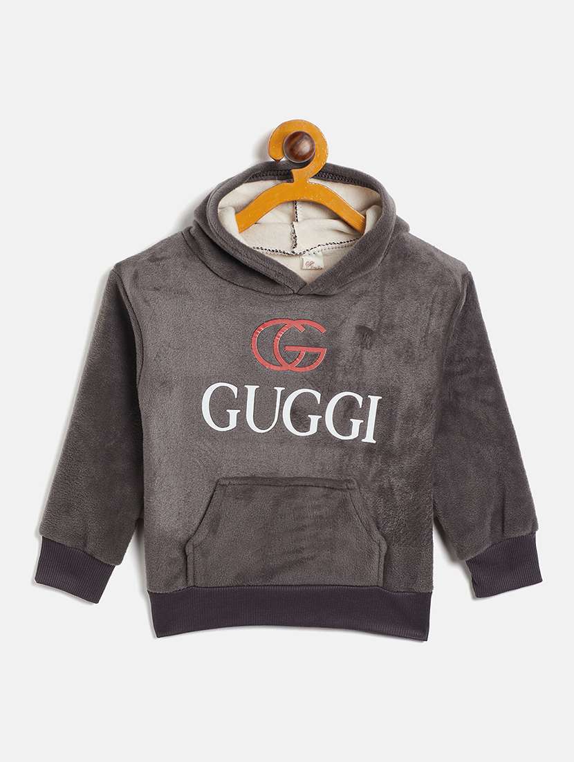 grey sweatshirt with pyjama full length sets - 18384026 -  Standard Image - 1