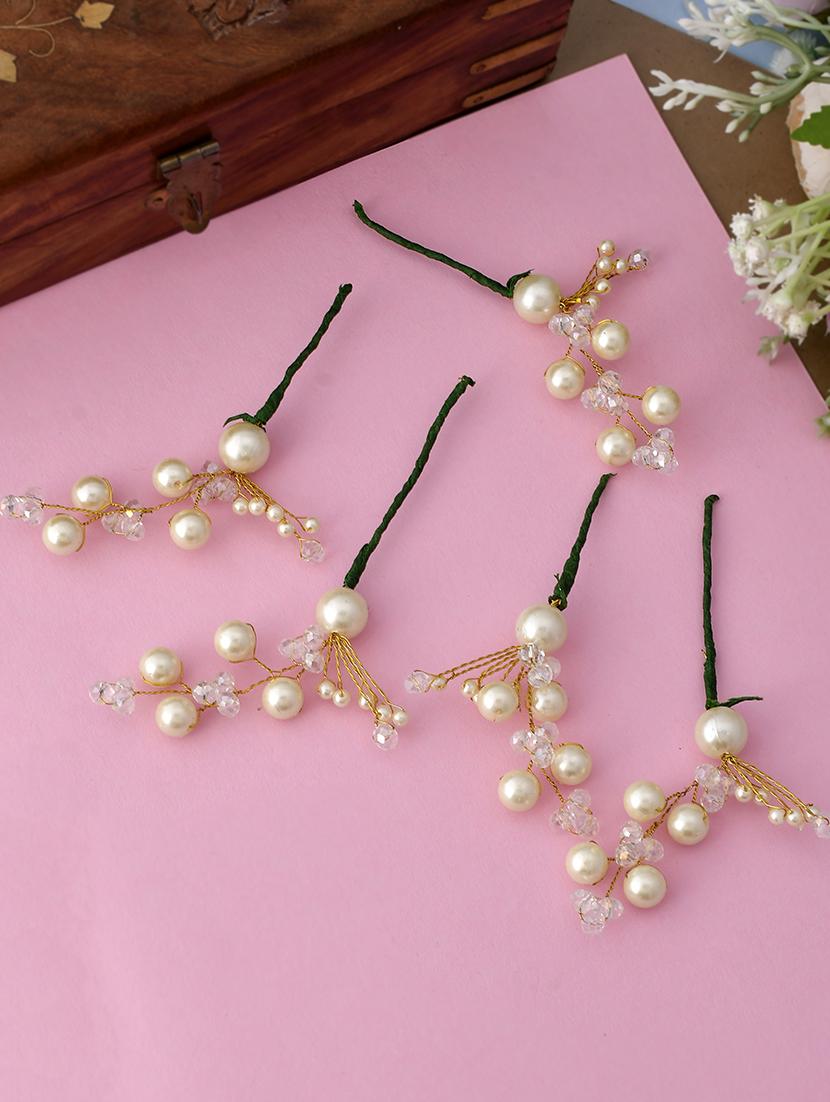 bridal beads floral u pin - 18385233 - Zoom Image - 0