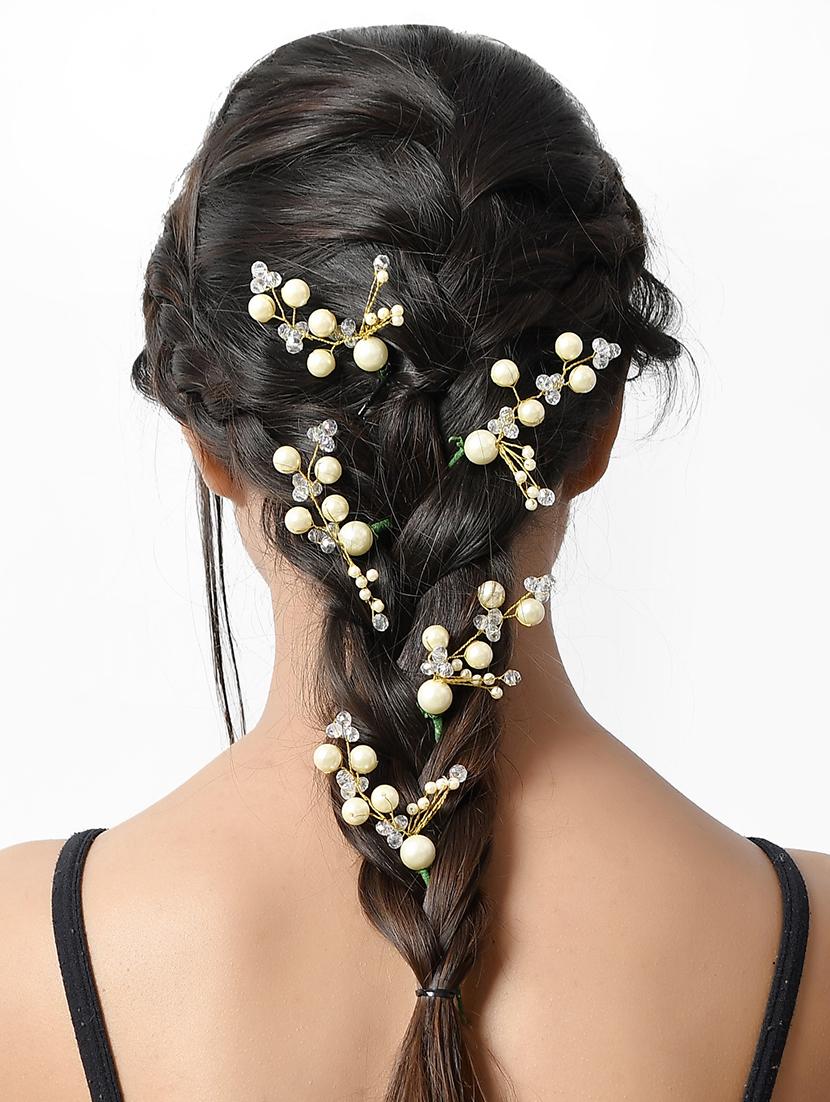 bridal beads floral u pin - 18385233 - Standard Image - 4